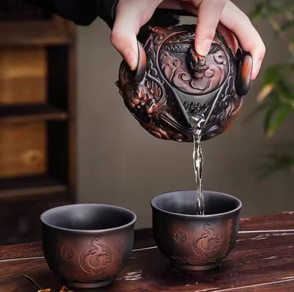 The Dragon-Slayer’s Portable Infuser (Ceramic Travel Set)