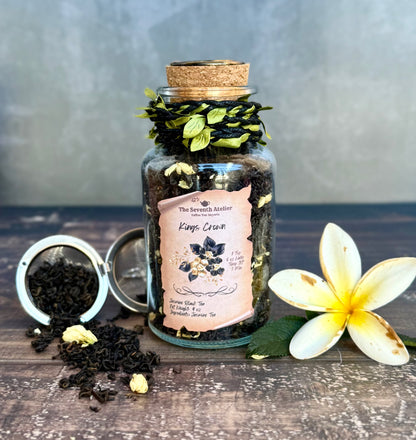 King's Crown Black Jasmine Tea | Rare Celestial Blend
