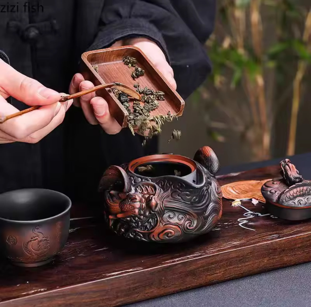 The Dragon-Slayer’s Portable Infuser (Ceramic Travel Set)