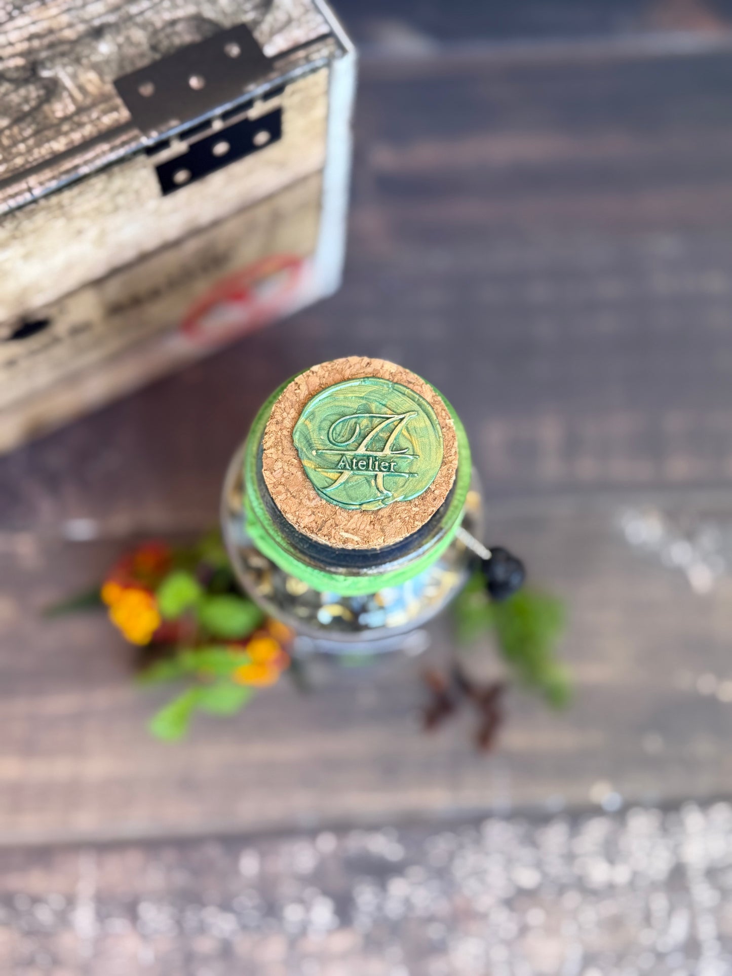 Cure Concoction Cold Care Tea | Natural Remedy Loose Leaf Blend | Green Tea with Ginger & Peppermint