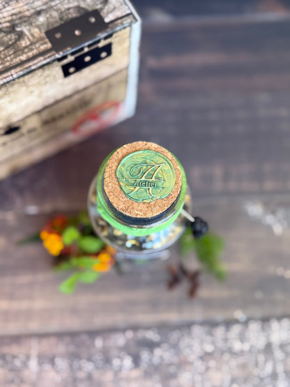 Cure Concoction Cold Care Tea | Natural Remedy Loose Leaf Blend | Green Tea with Ginger & Peppermint