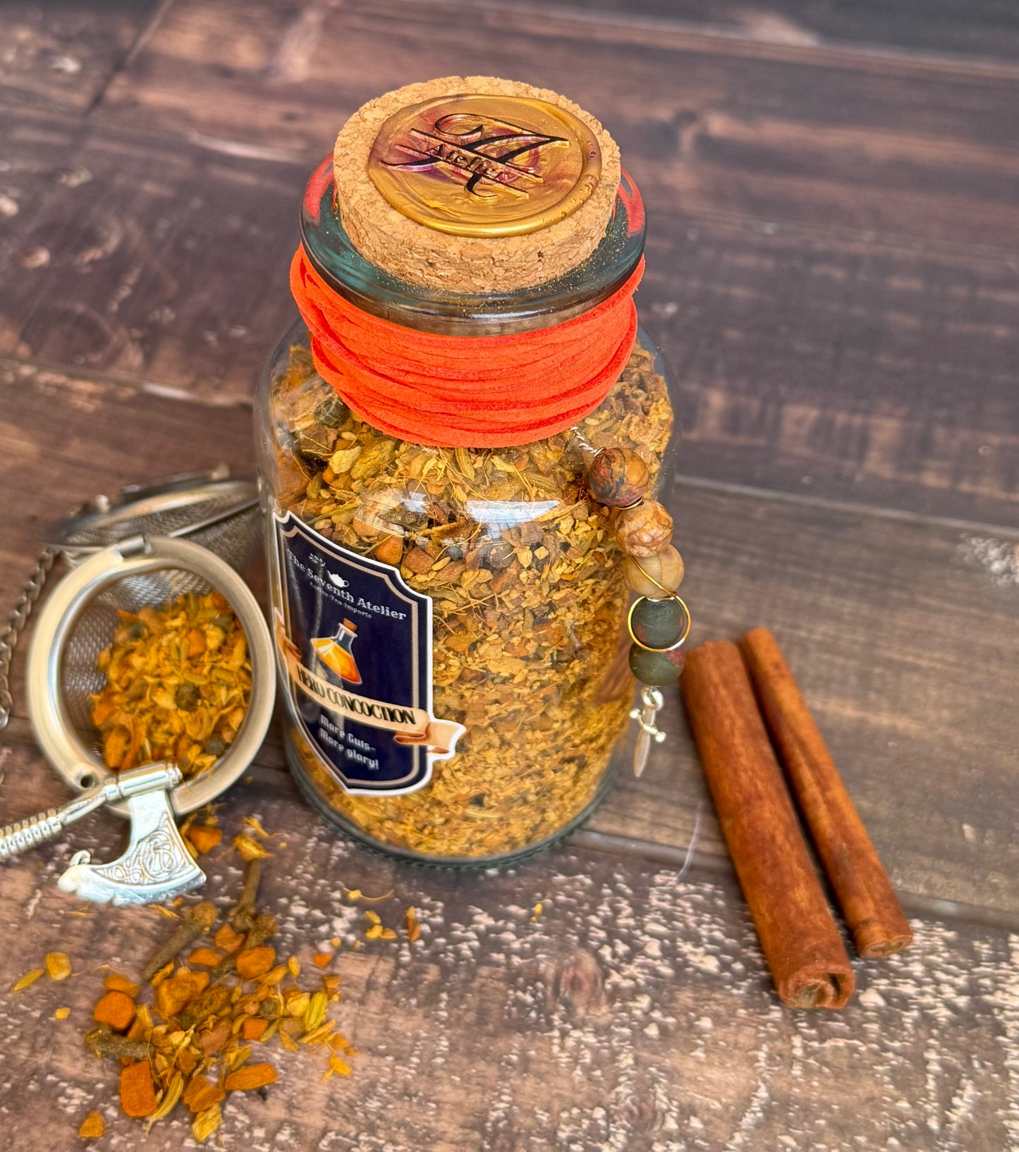 Hero Concoction Tea | Turmeric Chai Tea Blend | Herbal Loose Leaf