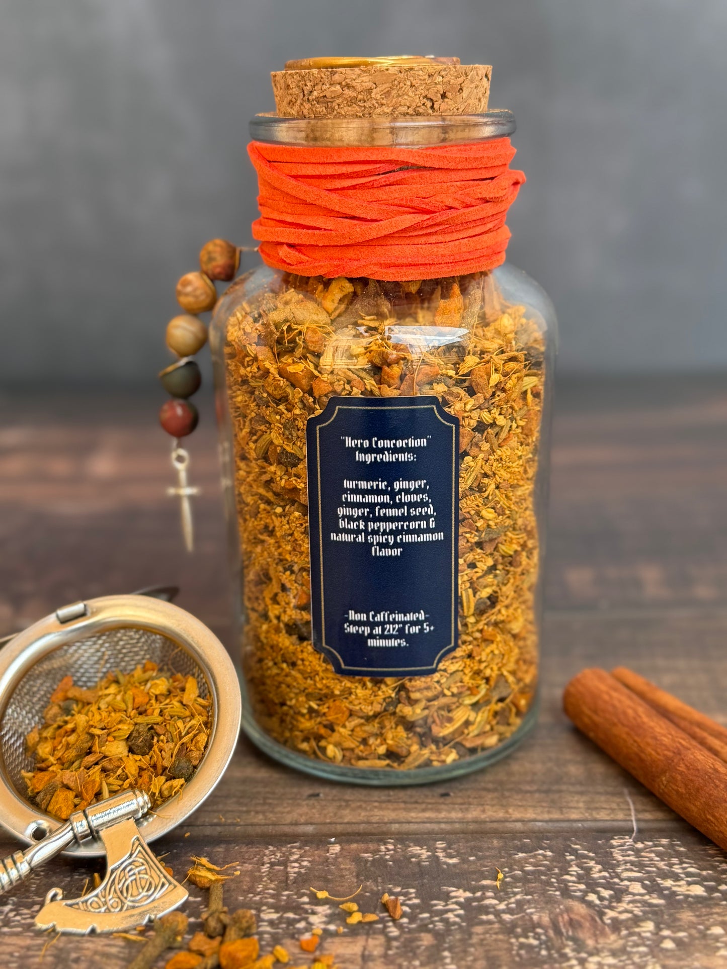 Hero Concoction Tea | Turmeric Chai Tea Blend | Herbal Loose Leaf