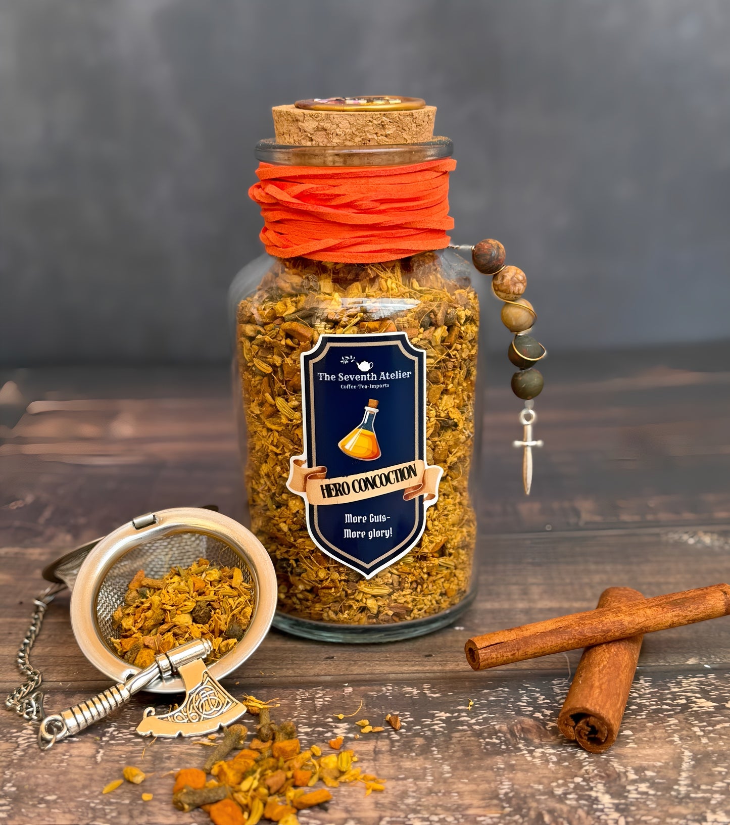 Hero Concoction Tea | Turmeric Chai Tea Blend | Herbal Loose Leaf