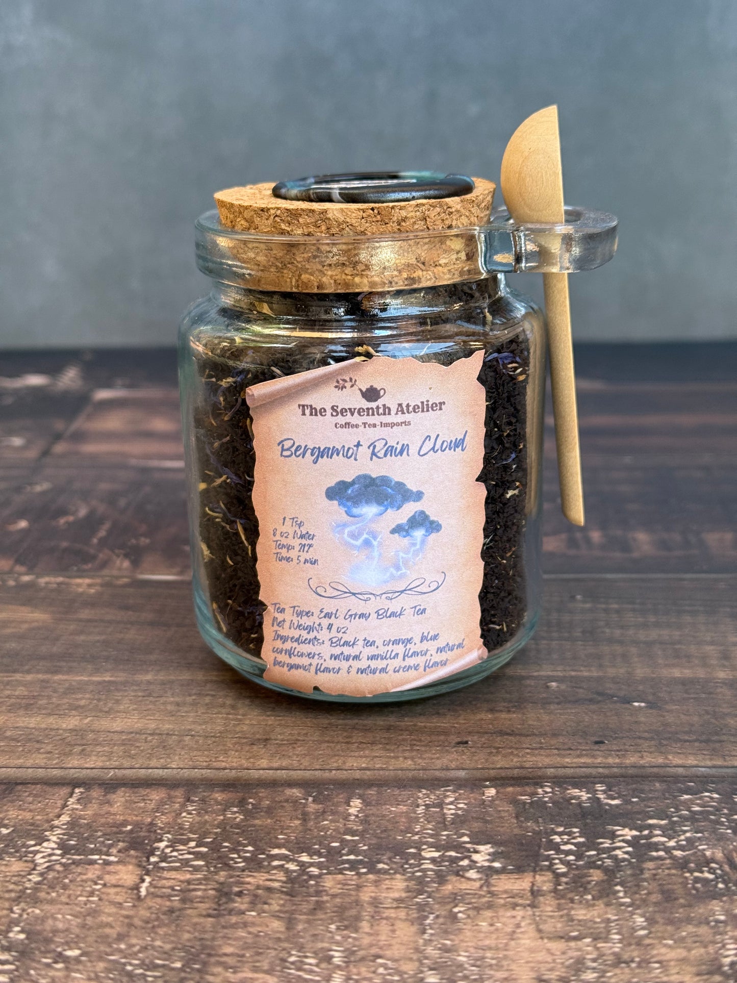 Bergamot Rain Cloud | Premium Earl Grey Black Tea | Clarity Potion