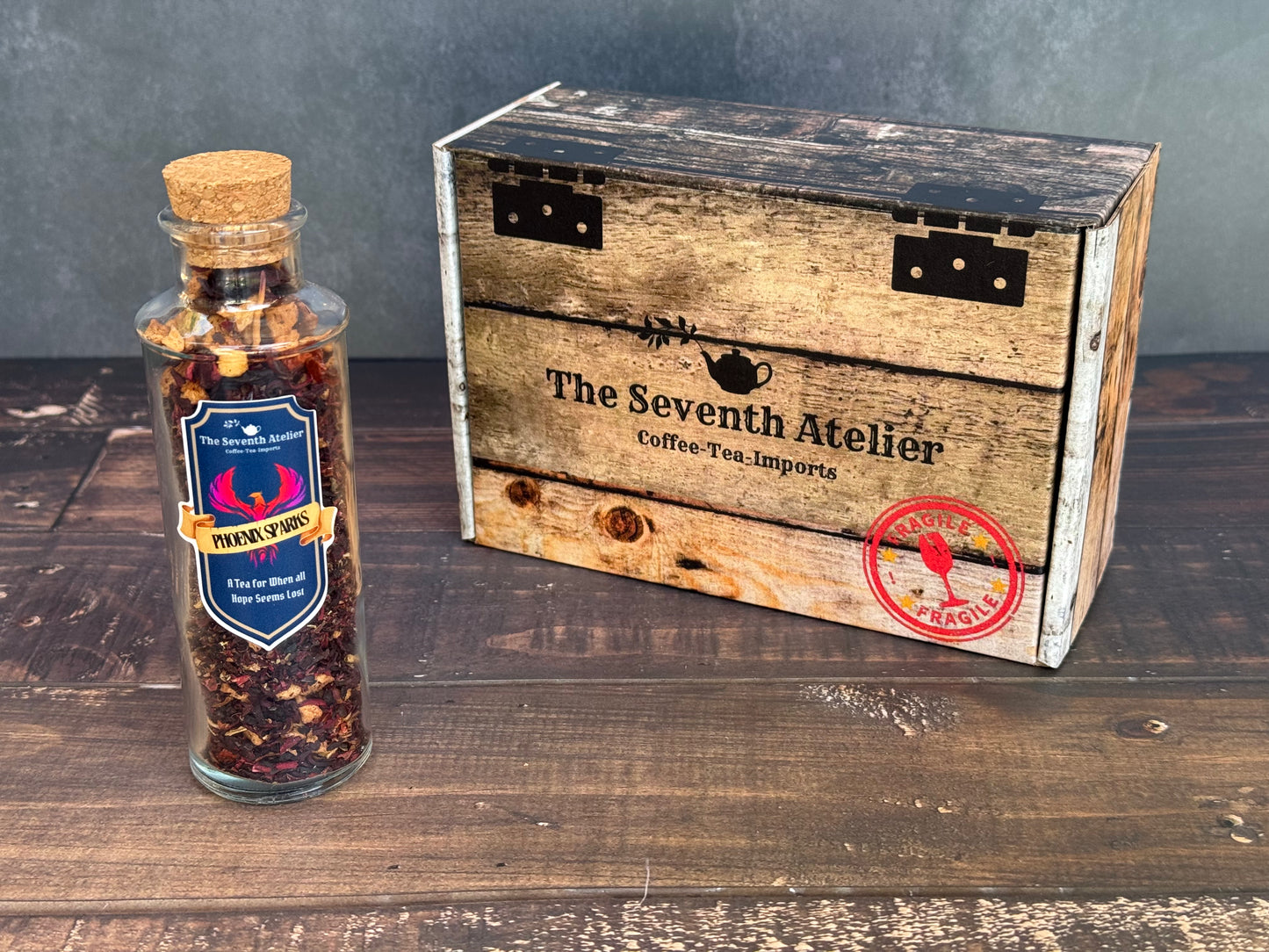 Phoenix Sparks | Fruity Cherry Tea | Loose Leaf | Fantasy Tea