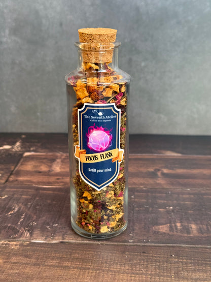 Focus Flask Watermelon Tea | Caffeine-Free Mental Clarity Blend