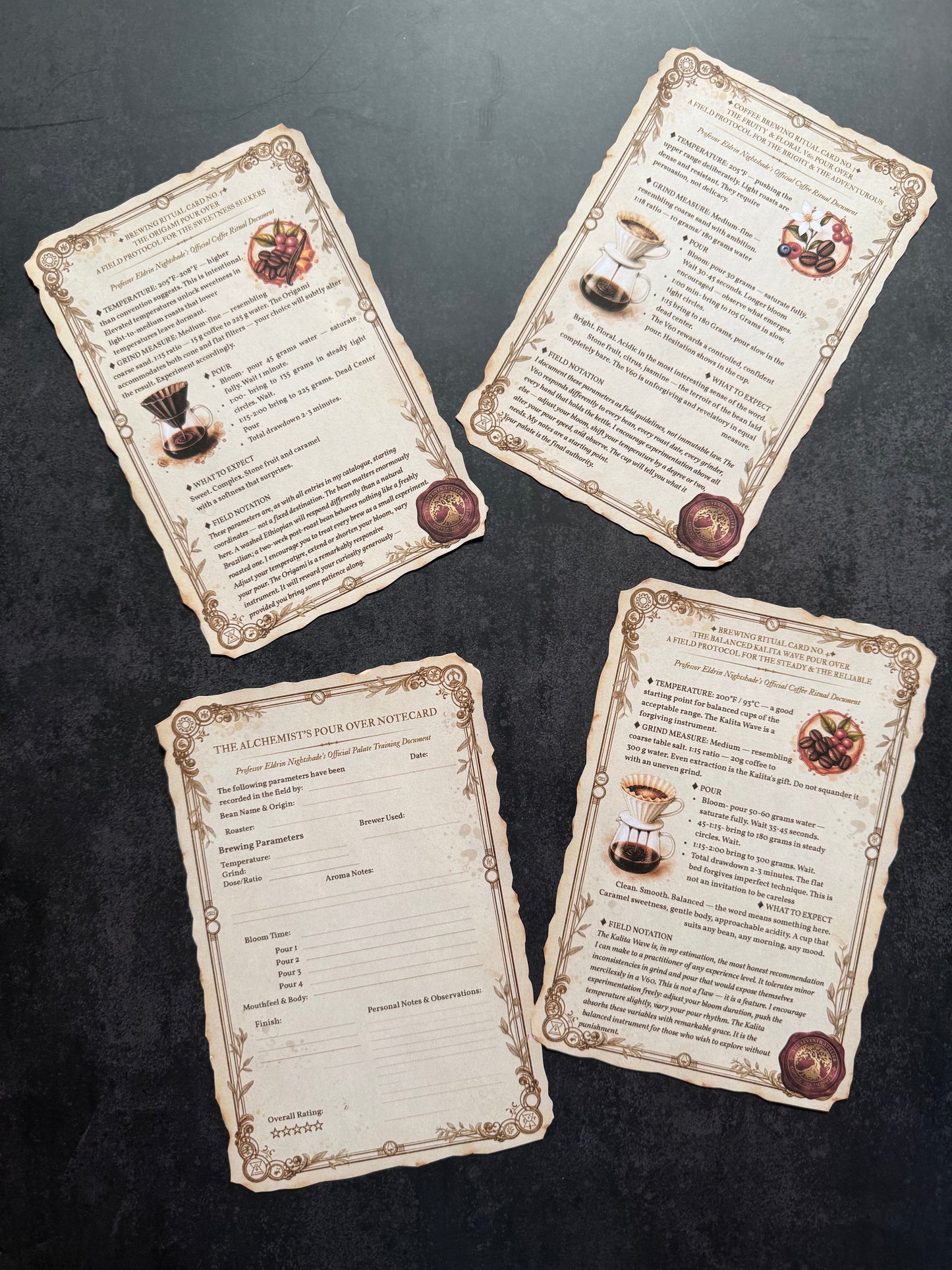 The Complete Brew Compendium — Professor Nightshade's Official Coffee Ritual Archive