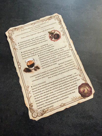 The Complete Brew Compendium — Professor Nightshade's Official Coffee Ritual Archive