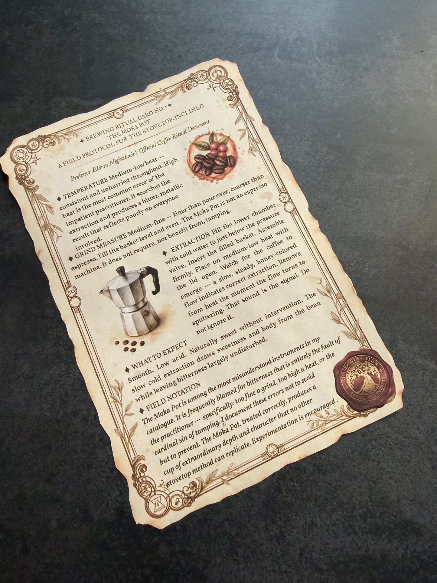 The Complete Brew Compendium — Professor Nightshade's Official Coffee Ritual Archive