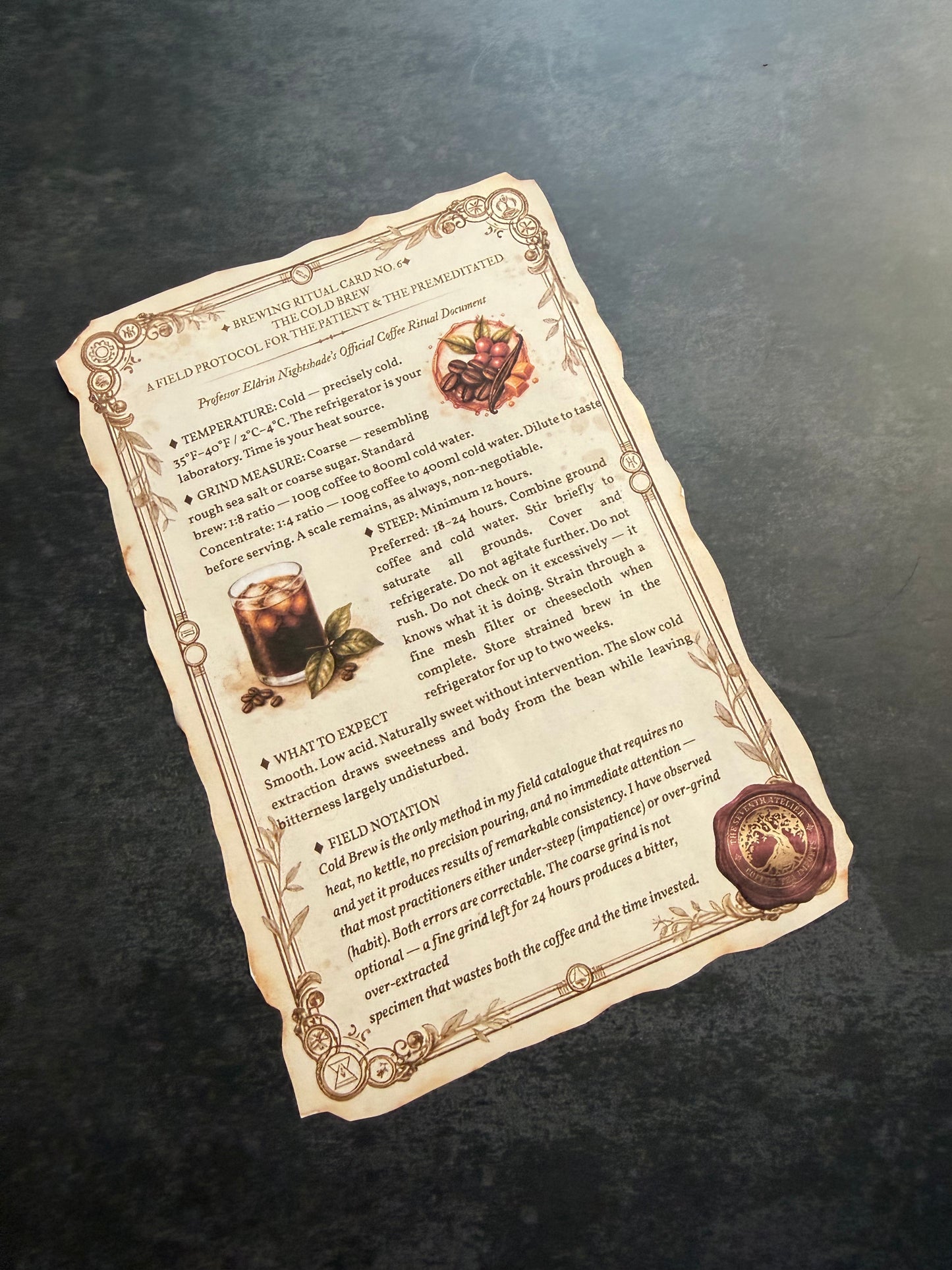 The Complete Brew Compendium — Professor Nightshade's Official Coffee Ritual Archive