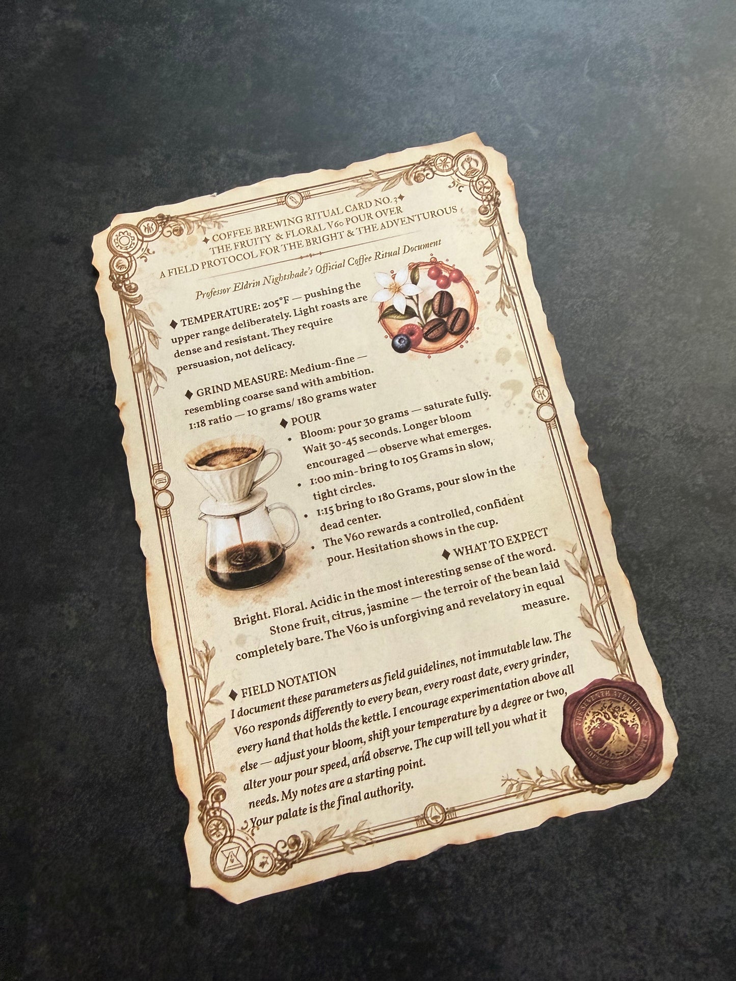 The Complete Brew Compendium — Professor Nightshade's Official Coffee Ritual Archive