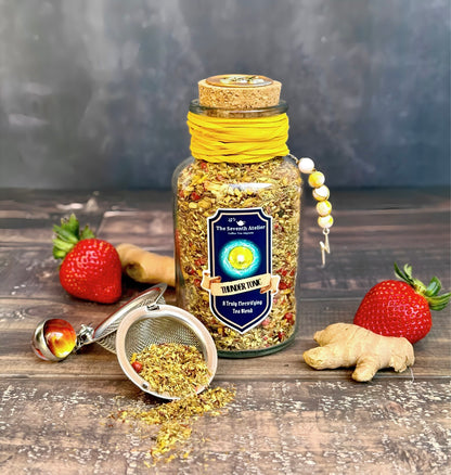 Thunder Tonic Tea | Ginger Strawberry Tea Blend | Loose Leaf Tea