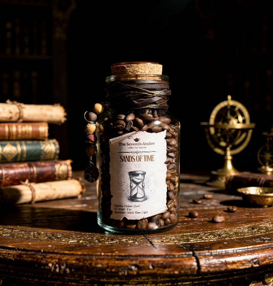 Sands of Time Roast Coffee: Smooth Espresso Blend | Dark Chocolate, Graham Cracker, Winey Sweet Aromatic Drip Coffee | Whole Bean