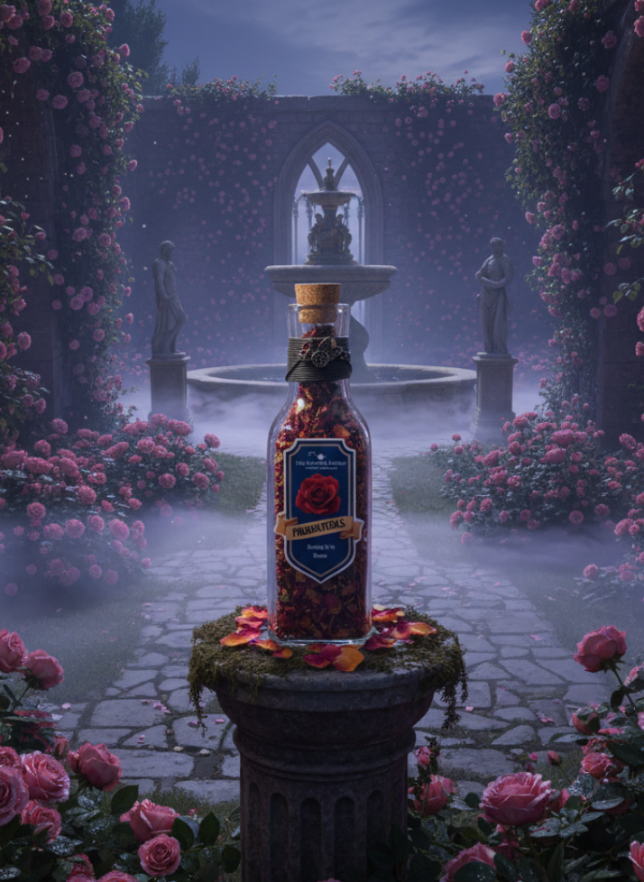 Paradox Petals: Herbal Rose Bud Tea | Essence of the Pocket Dimension