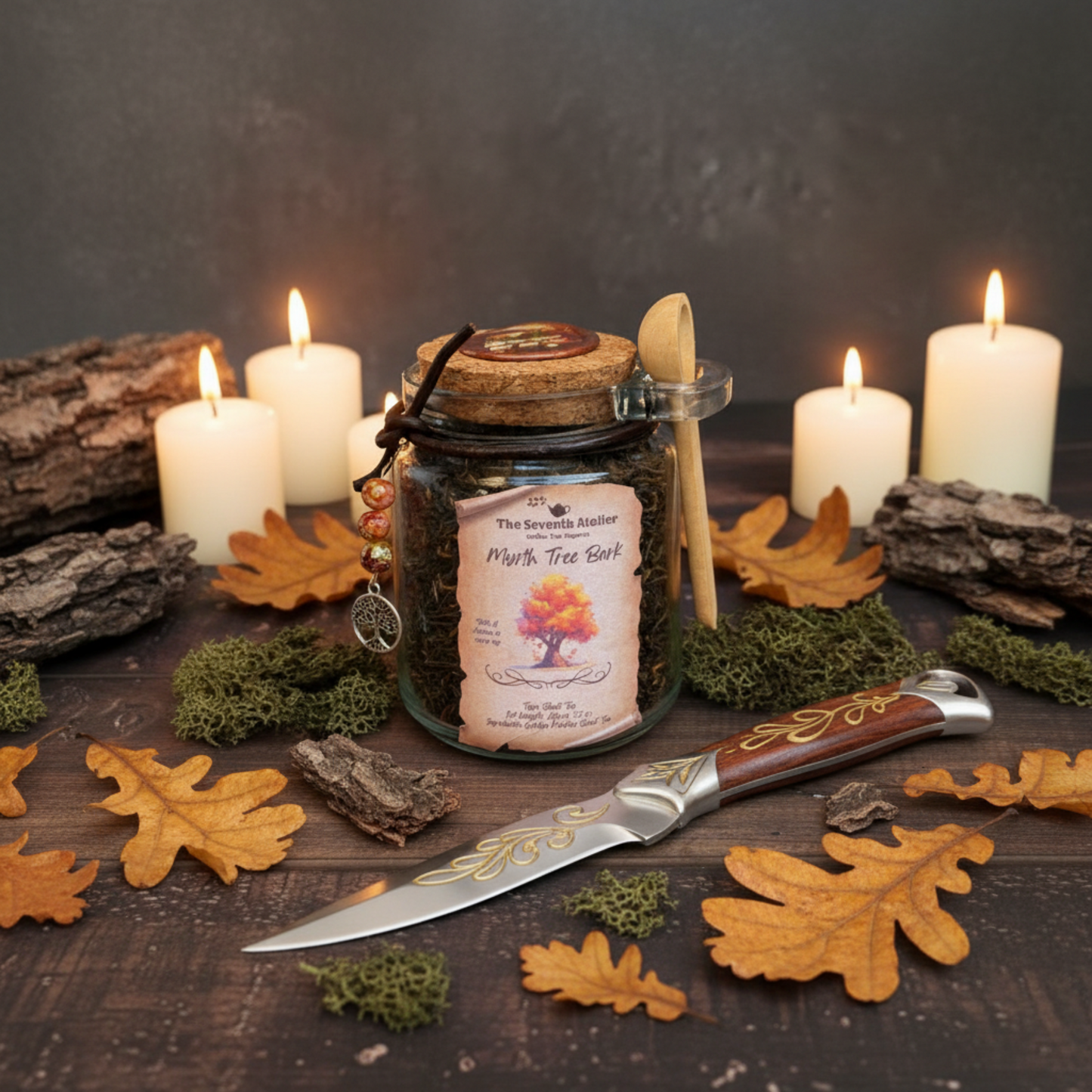 Myrth Tree Bark | Golden Black Tea | Ancient Elven Forest Brew