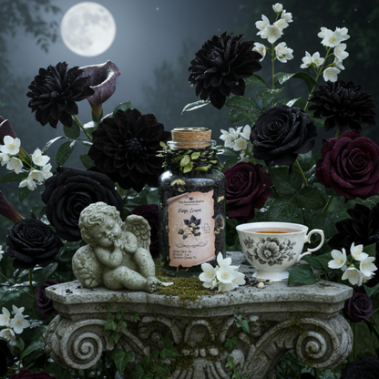 King's Crown Black Jasmine Tea | Rare Celestial Lunar Blend