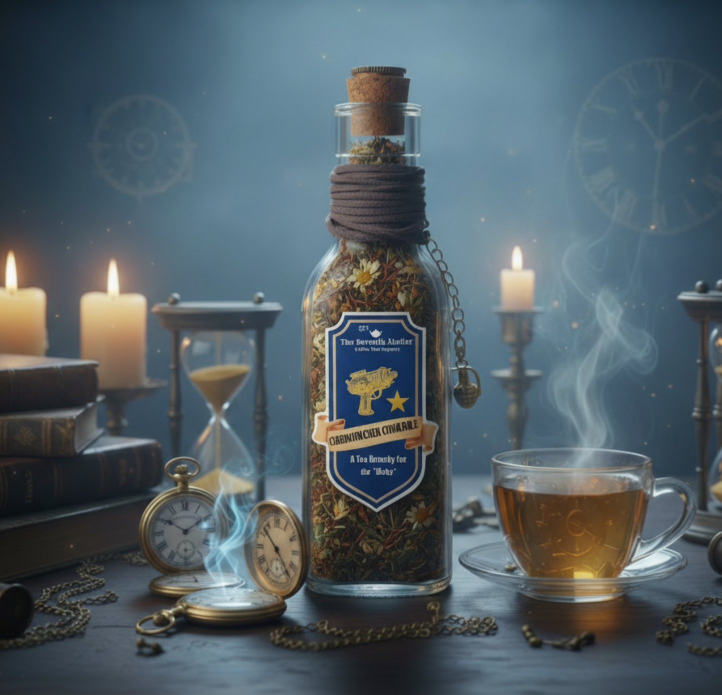 Chrono Buster Chamomile: Caffeine-Free Bedtime Tea for Deep, Temporal Rest