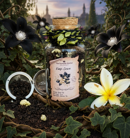 King's Crown Black Jasmine Tea | Rare Celestial Lunar Blend