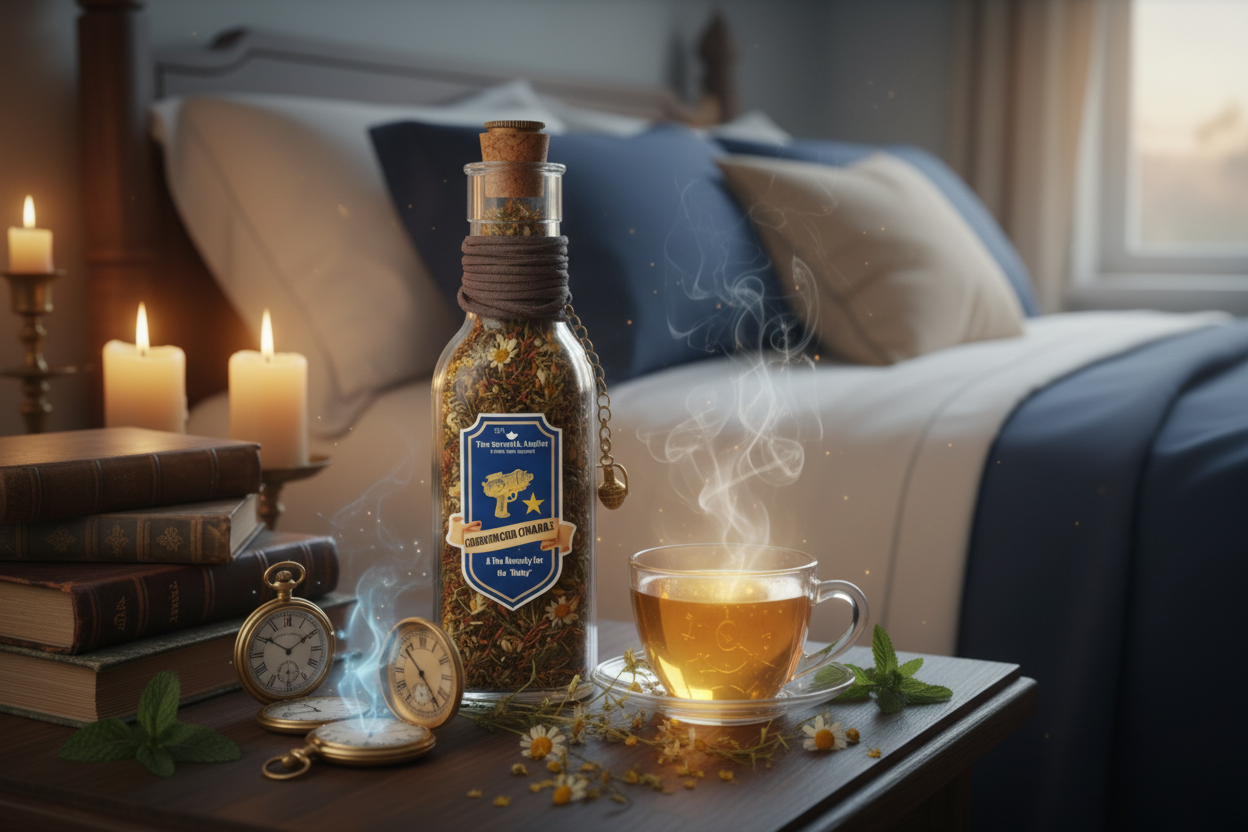Chrono Buster Chamomile bedside sanctuary lifestyle