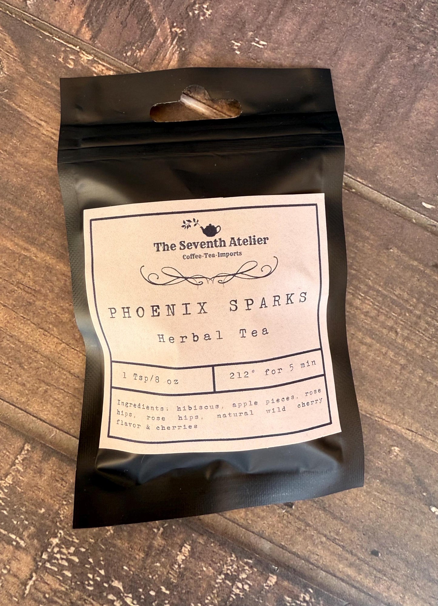 Phoenix Sparks | Fruity Cherry Tea | Loose Leaf | Fantasy Tea