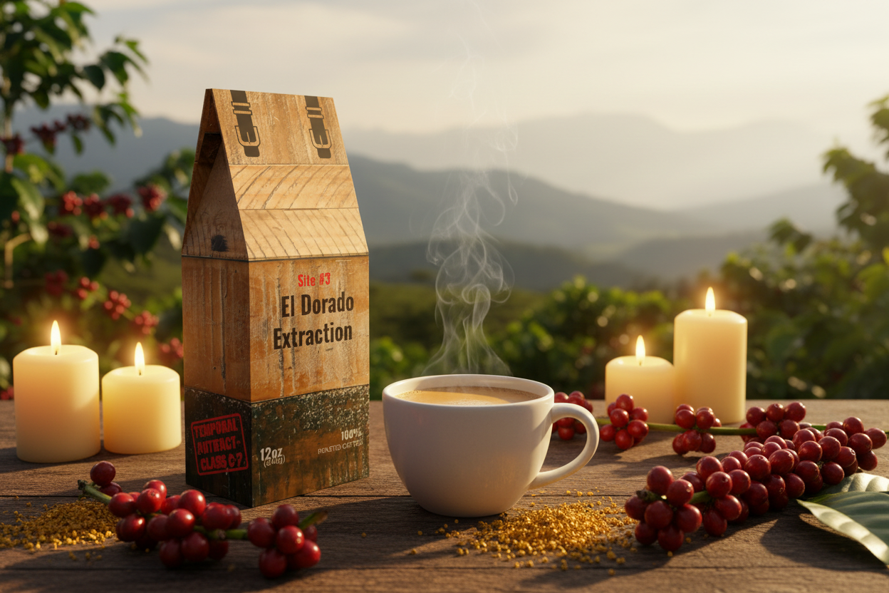 El Dorado Extraction Coffee brewed in cup