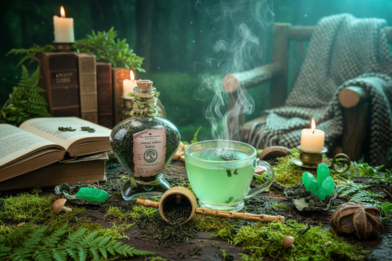 Emerald Willow Tendrils forest sanctuary lifestyle