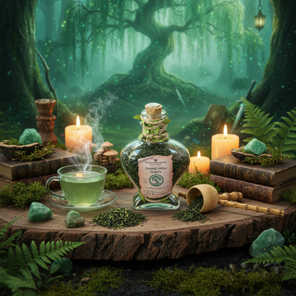 Emerald Willow Tendrils mystical forest main shot