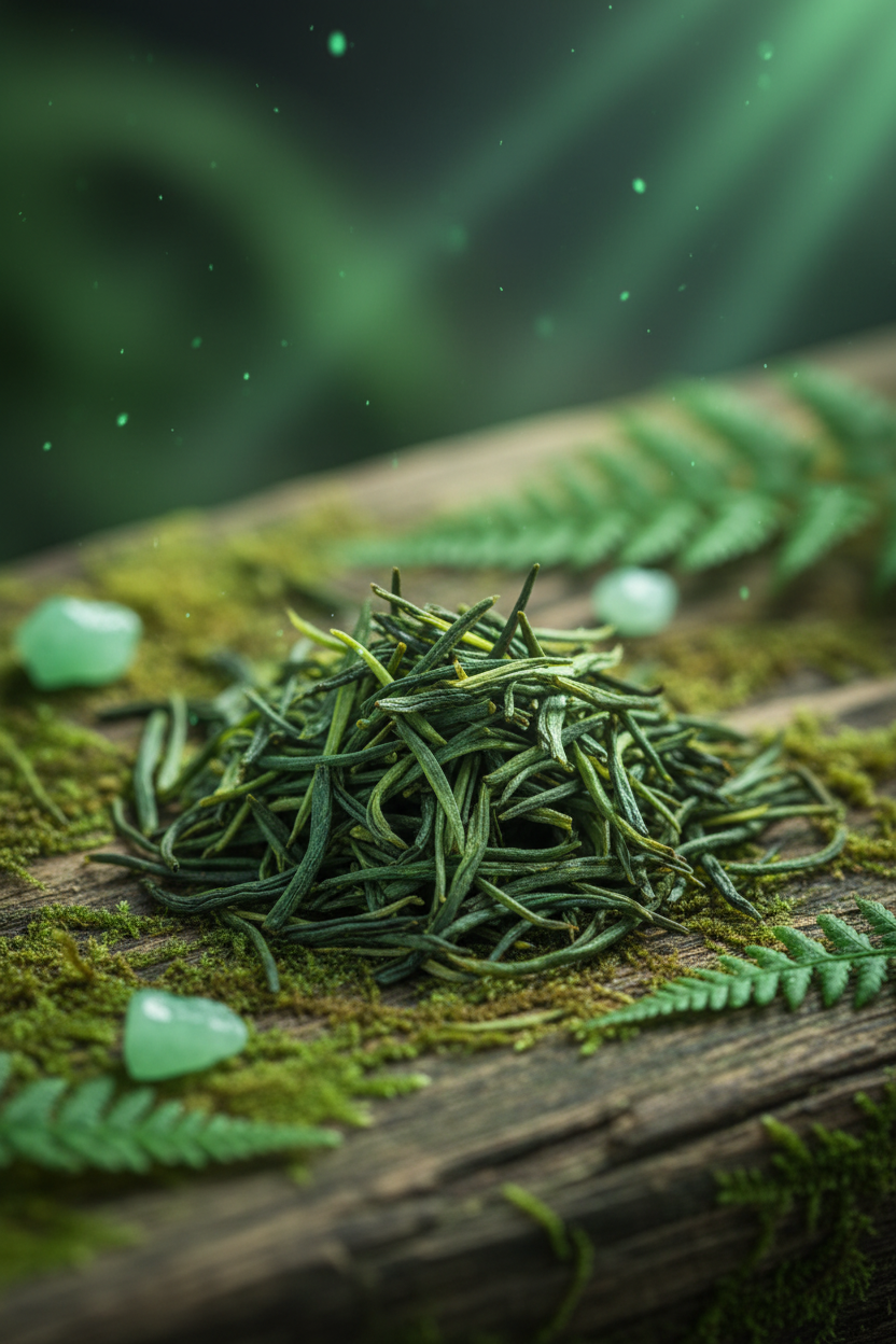 Emerald Willow Tendrils — Sencha Macro
