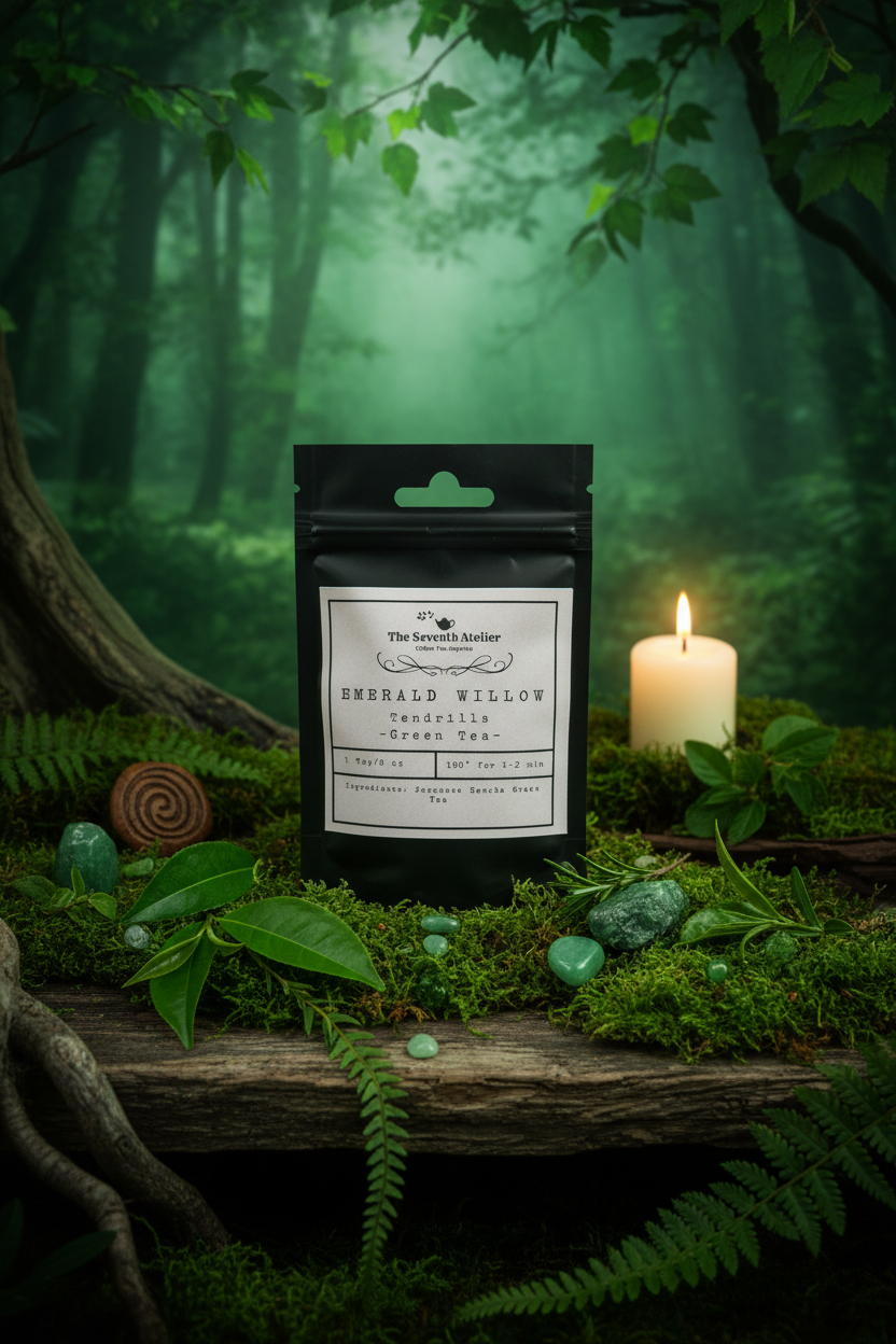 Emerald Willow Tendrils — Tea Bag