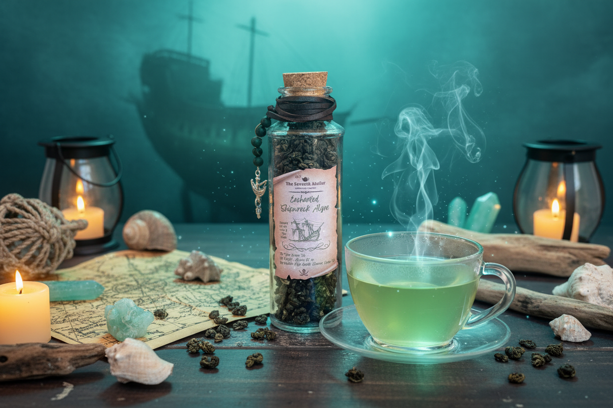 Enchanted Shipwreck Algae nautical sanctuary lifestyle