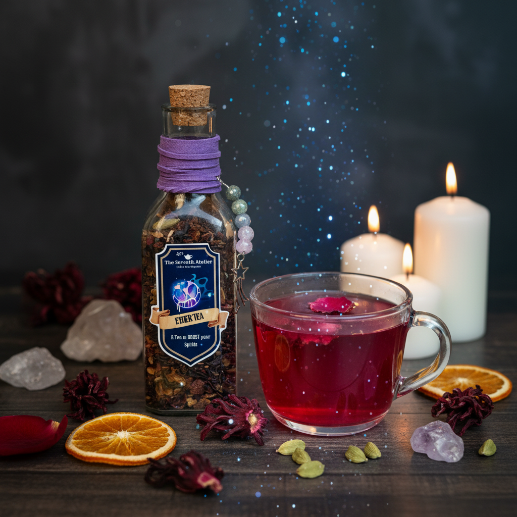 Ether Tea simple product shot