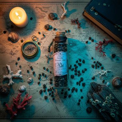 Flat Lay with Sea Treasures
