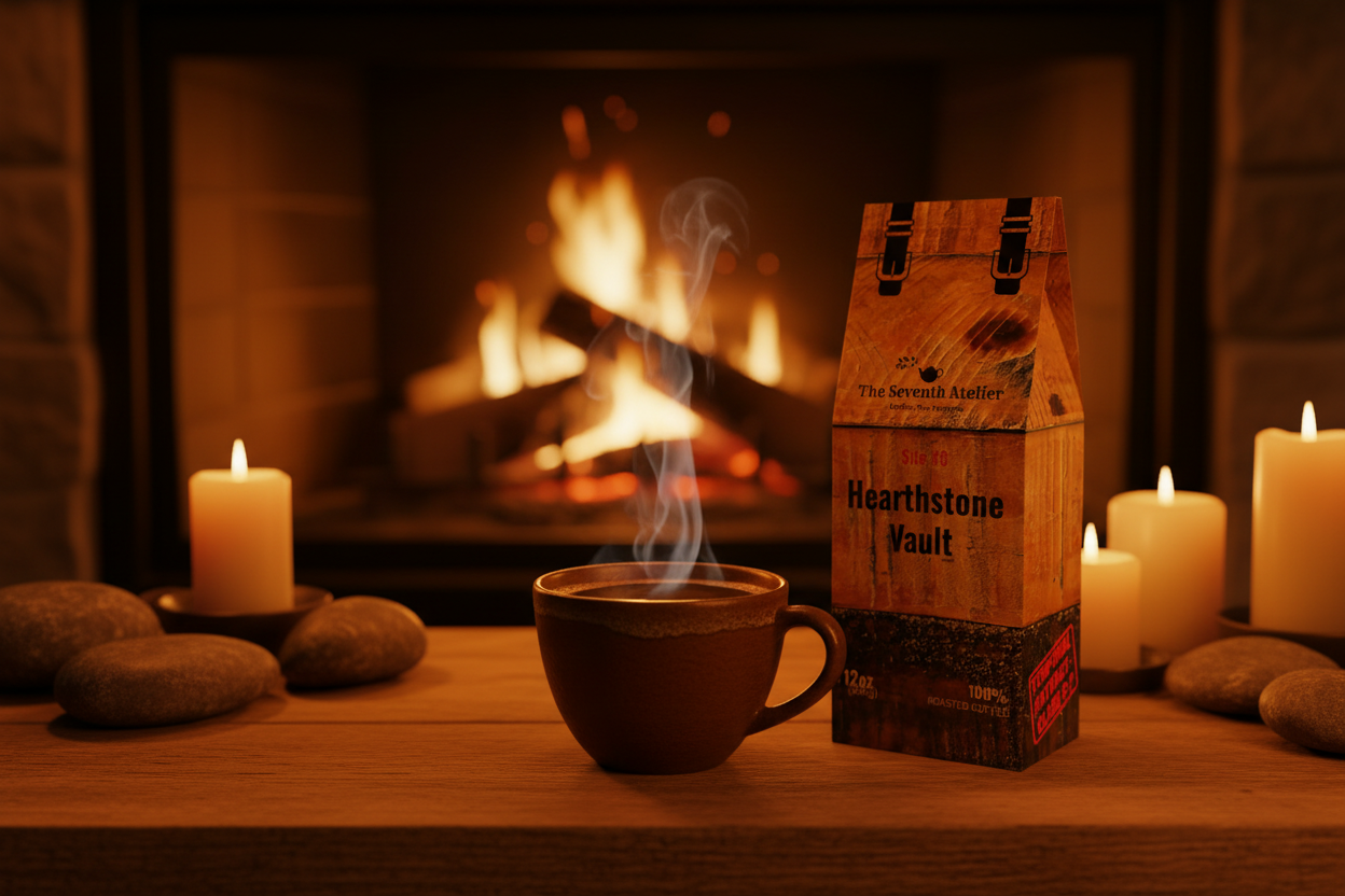 Hearthstone Vault Coffee | Site #8 Dark Roast | Caramel Sweet Lingering Chocolate