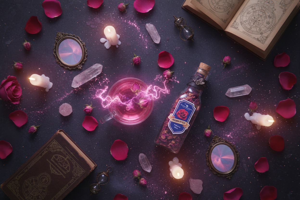 Paradox Petals overhead flat lay