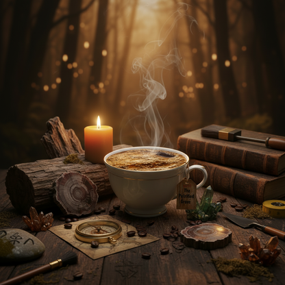 Petrified Grove Coffee brewed shot