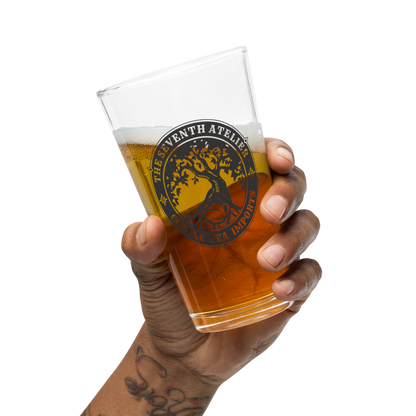 The Alchemist's Pint — 16 oz Shaker Glass