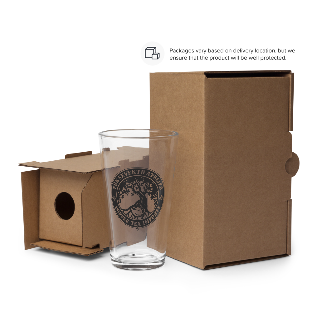 The Alchemist's Pint — 16 oz Shaker Glass