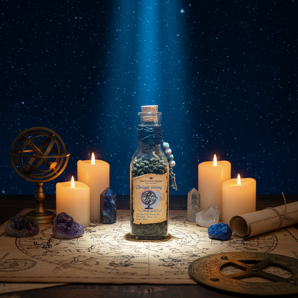 Starlight Oolong — Celestial Scene