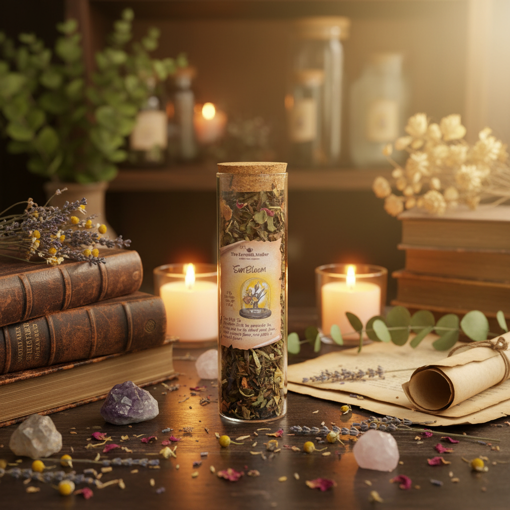 SunBloom tea tube enhanced