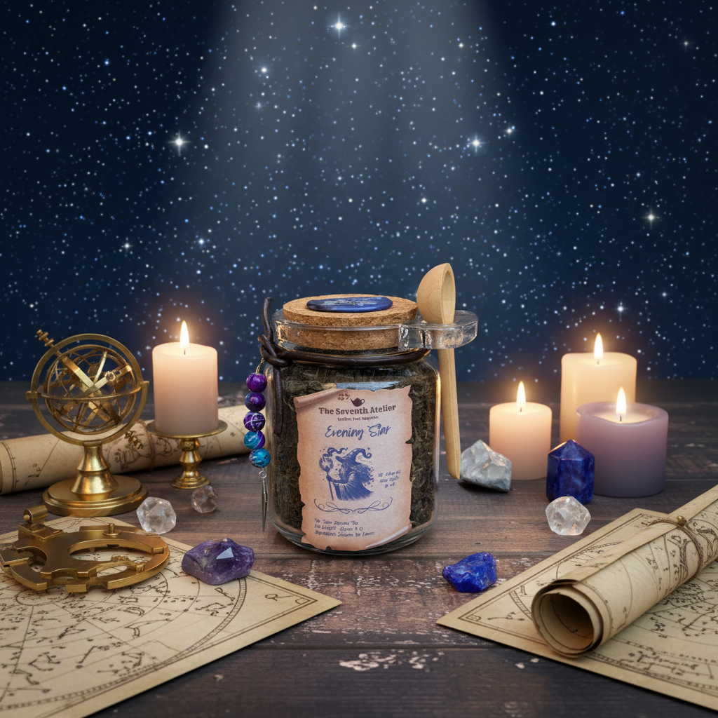 Tea Jar with Celestial Elements