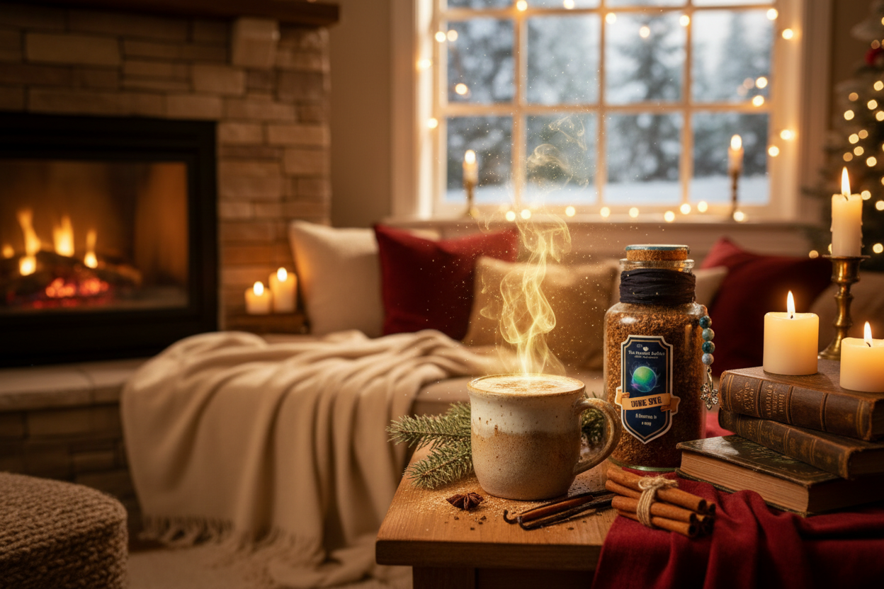 The Divine Spice cozy winter sanctuary lifestyle