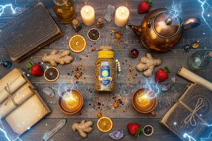 Thunder Tonic realistic fantasy overhead shot