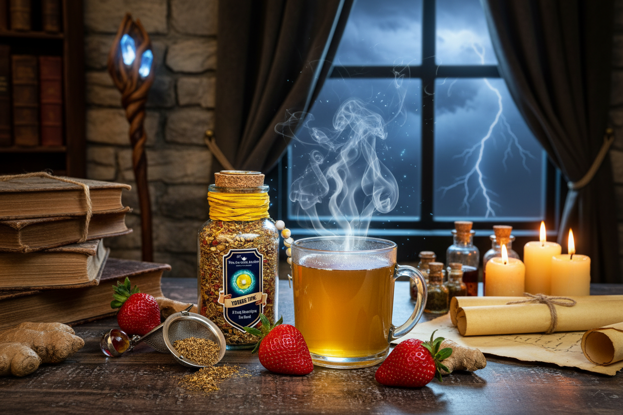 Thunder Tonic realistic lifestyle with fantasy props
